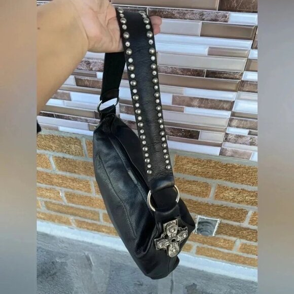 Leather rock usa black leather bag - Picture 5 of 16